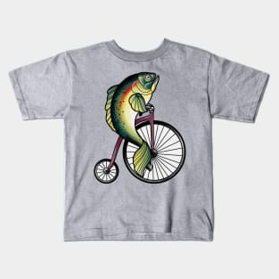 Fish without a bicycle Kids T-Shirt